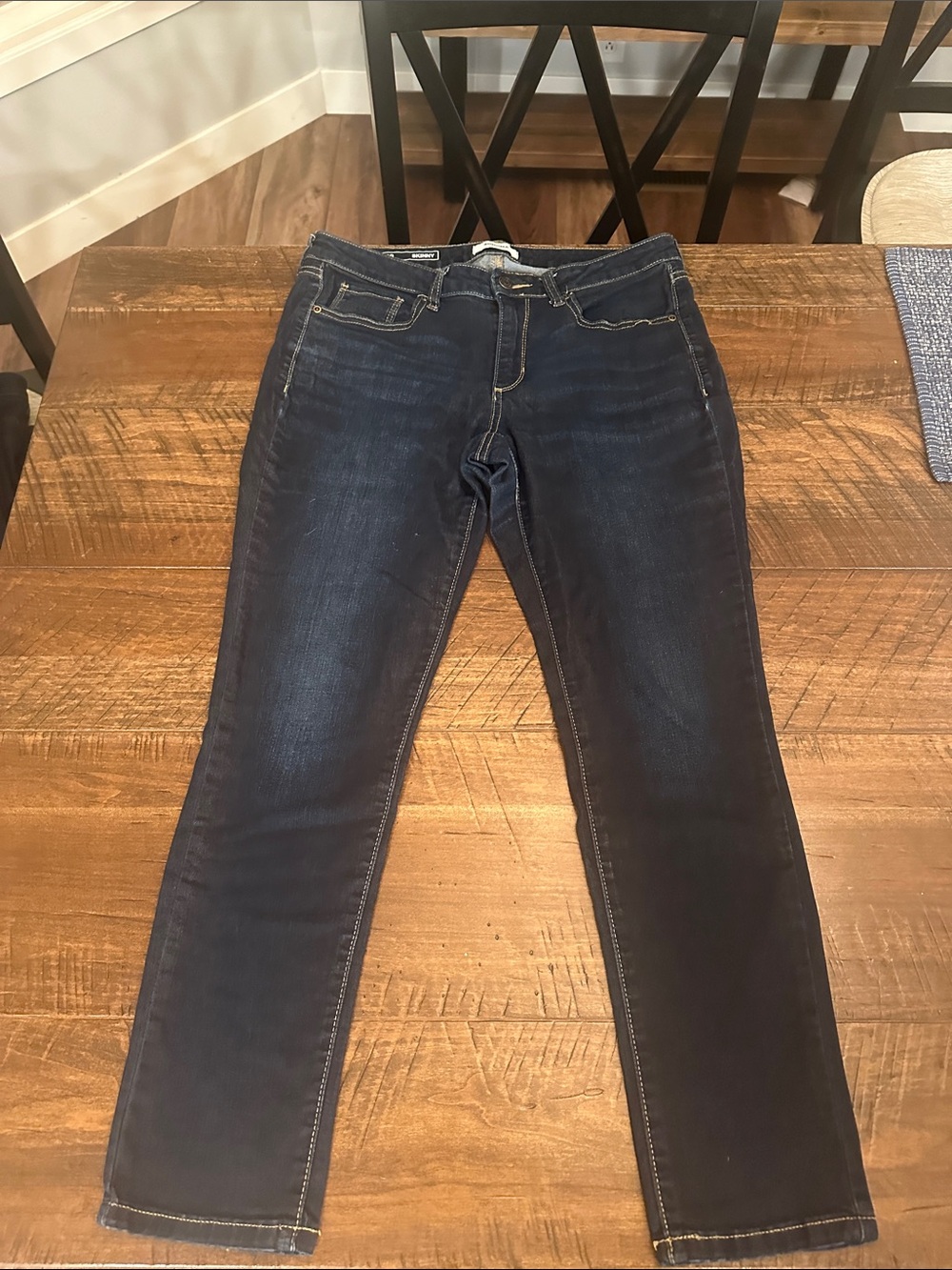 Sonoma Dark Indigo Straight Leg Jeans